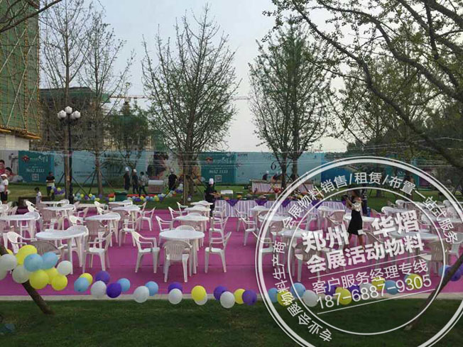 恒大地产音乐烧烤节活动沙滩桌椅出租